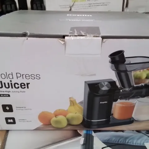 BOXED KEPLIN COLD PRESS JUICER 