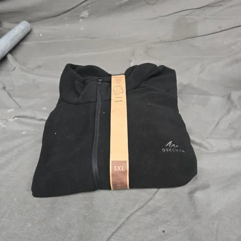 QUECHUA POLAIRE FLEECE MEN'S JACKET – 3XL (DECATHLON)