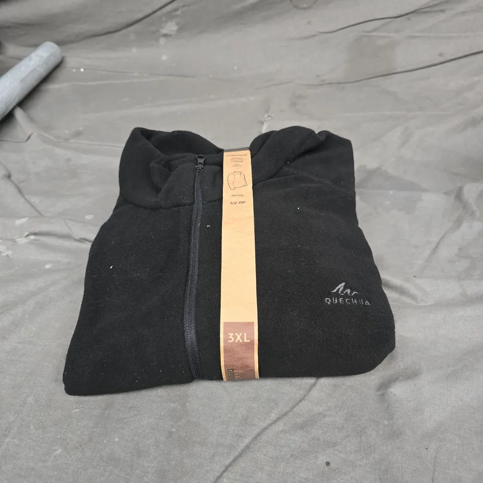 QUECHUA POLAIRE FLEECE MEN'S JACKET – 3XL (DECATHLON)
