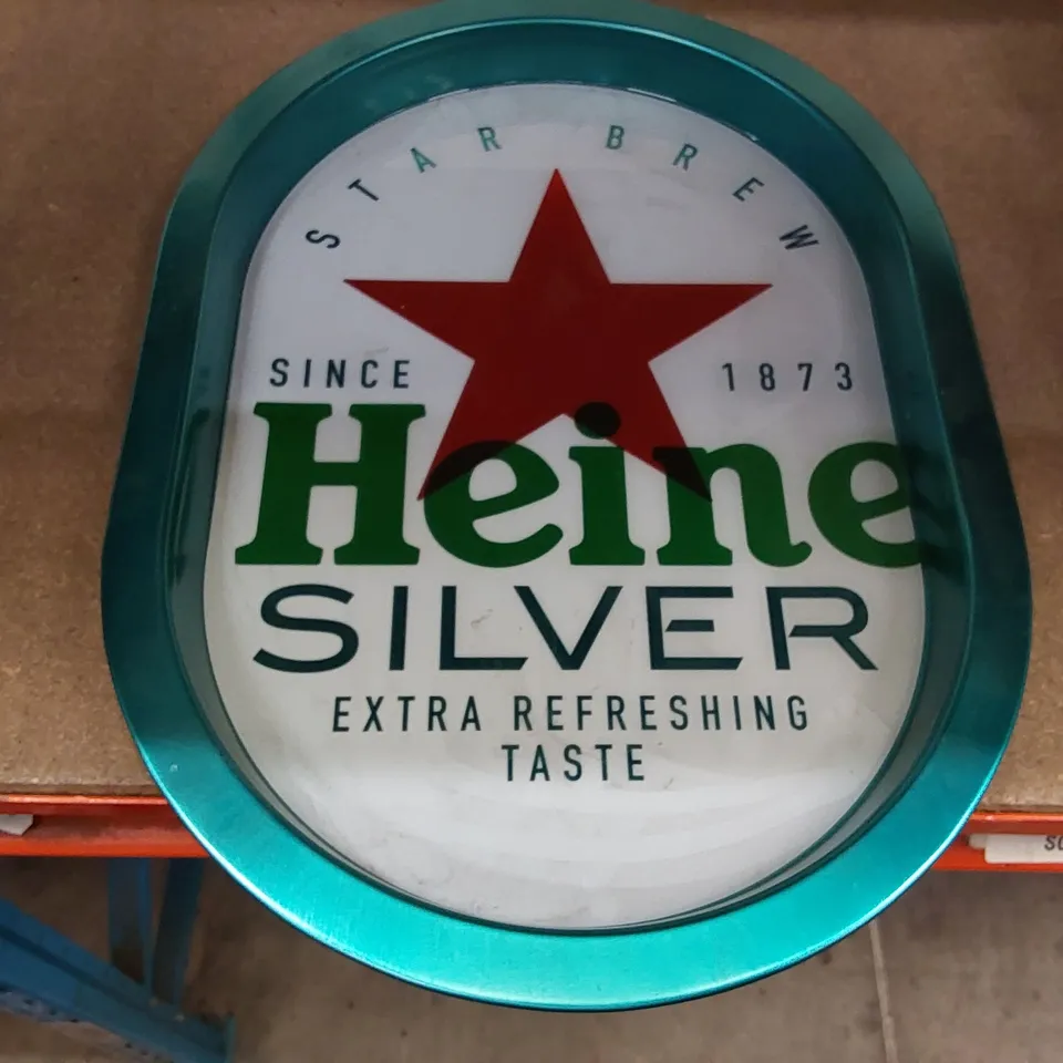 HEINEKEN STEEL SERVING TRAY (1 ITEM)