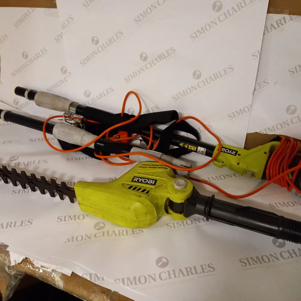 RYOBI TELESCOPIC HEDGE TRIMMER