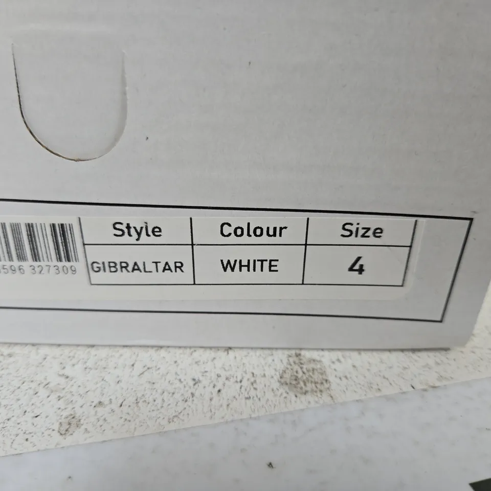 JO & JOE GIBRALTAR WHITE SANDALS – UK 4