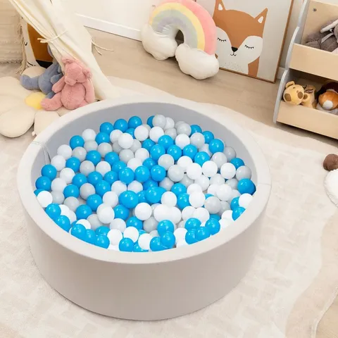 BOXED COSTWAY PINK SOFT ROUND BALL POOL