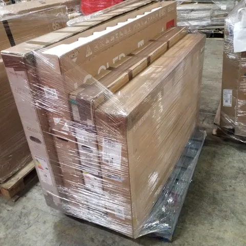 PALLET OF 5 ASSORTED DAMAGED TVS INCLUDING