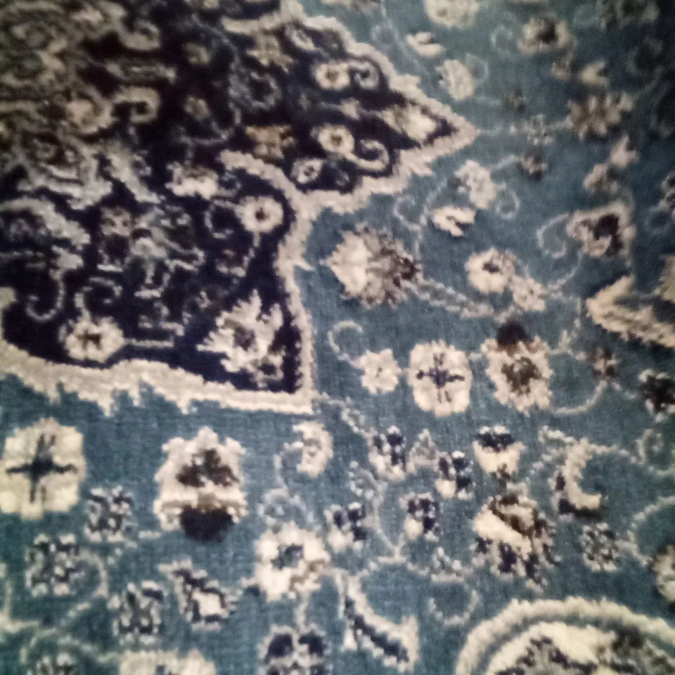 QUALITY ROME 80 X 300CM RUG - BLUE 174