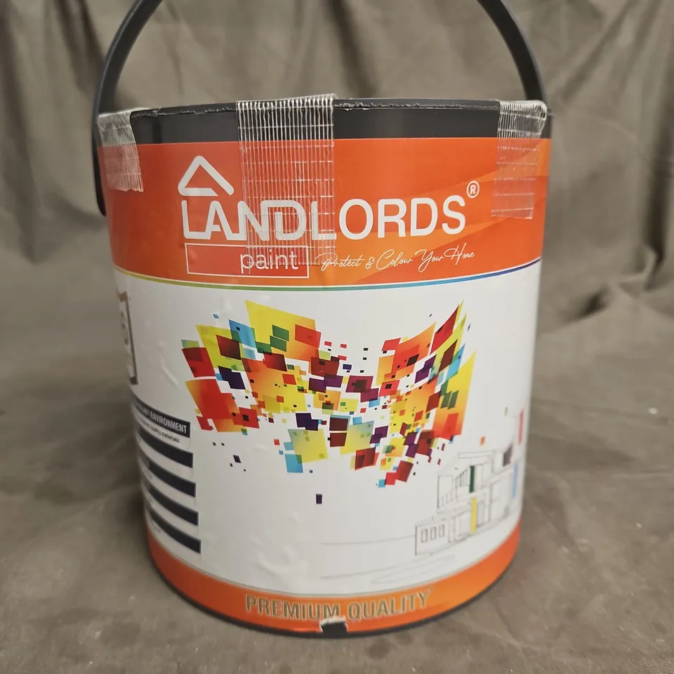 LANDLORDS ANTI DAMP PAINT - 2.5 LIRE - MILKY  BLUE 