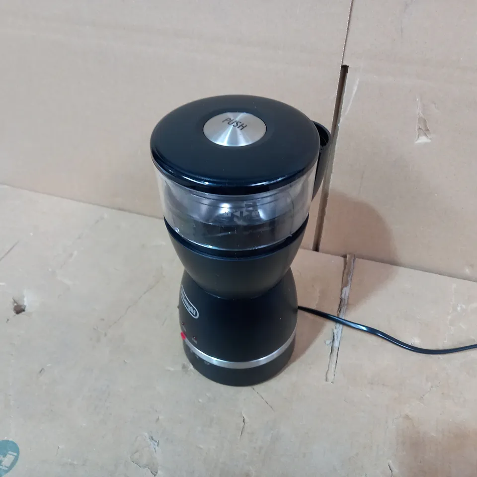 BOXED DELONGHI COFFEE GRINDER