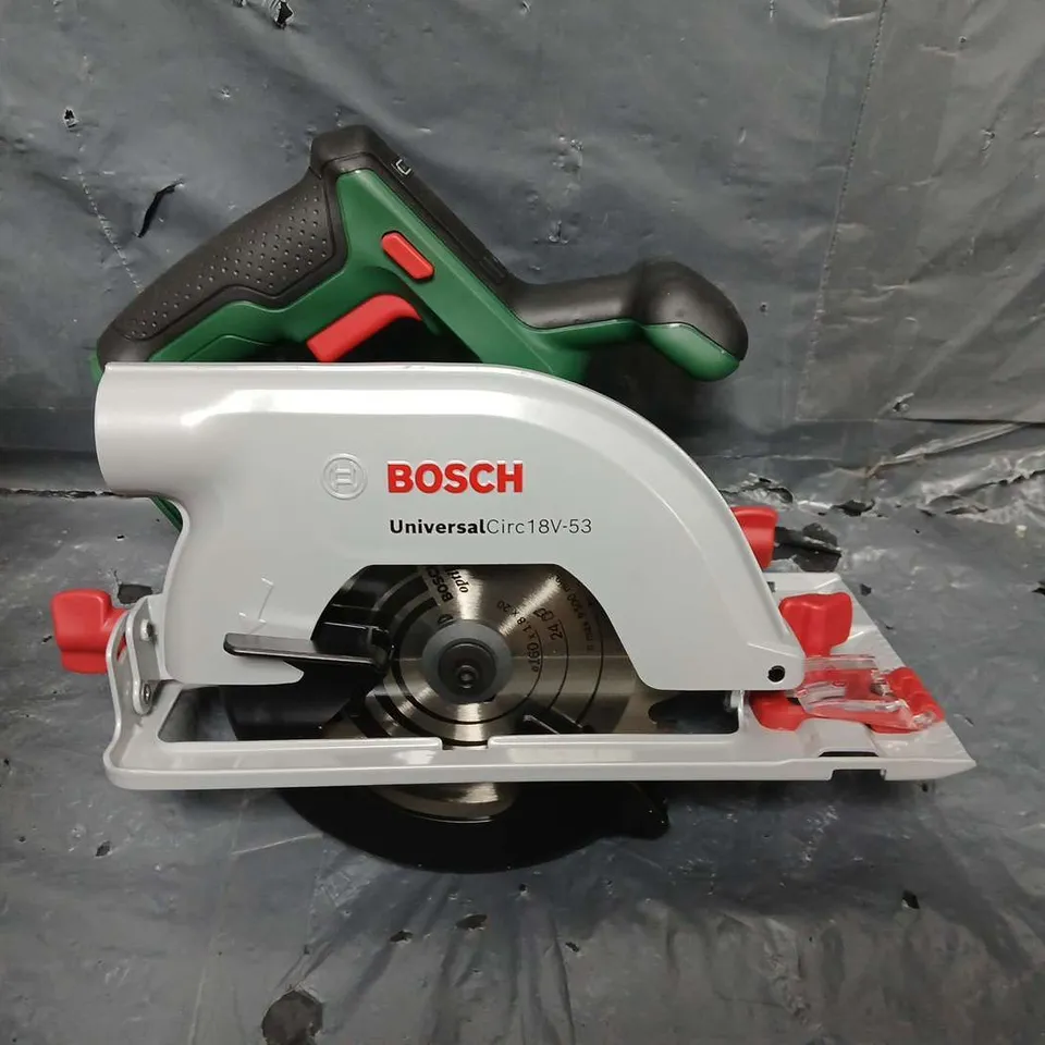 BOXED BOSCH UNIVERSAL CIRC 18V-53 CORDLESS CIRCULAR SAW