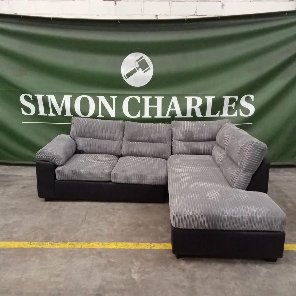 ARMSTRONG RIGHT HAND CORNER GROUP SOFA - GREY RRP £1049