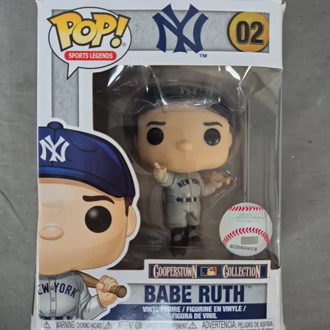 FUNKO POP SPORTS LEGENDS - NEW YORK YANKEES - 02 - BABE RUTH COLLECTIBLE VINYL FIGURE