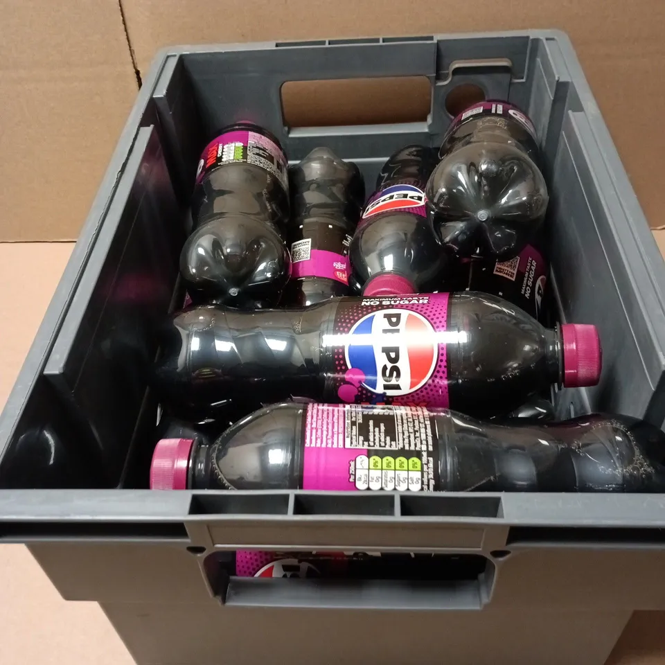 TOTE OF APPROXIMATELY 12 X PEPSI MAX CHERRY 500ML