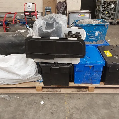 PALLET TO CONTAIN A LARGE OF ASSORTMENT OF COMMERCIAL INDUSTRIAL PLUMBING PARTS