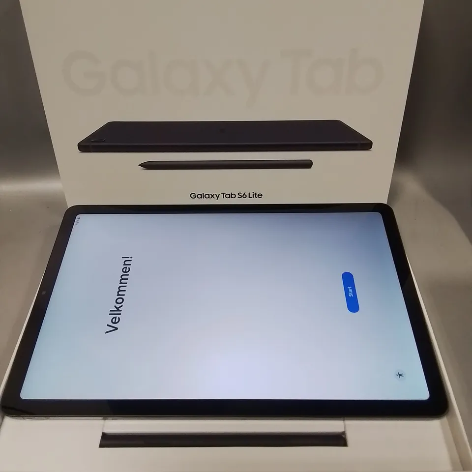 BOXED SAMSUNG GALAXY TAB S6 LITE 64GB TABLET - OXFORD GREY