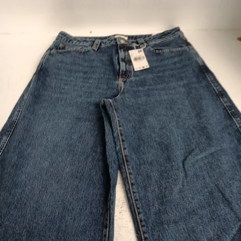 MNG JEANS – BALLOON MID‑WAIST, LOOSE DENIM, UK16 (EU44)