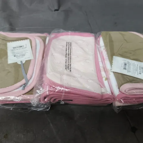 3 X PACKS OF CLOUD ISLAND BABY CLOTHS IN VARIOUS COLOURS