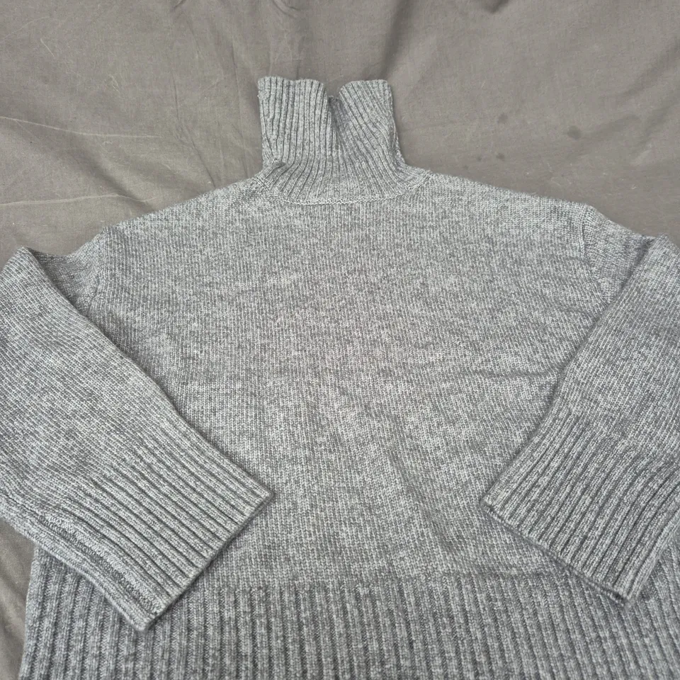 NOBODYS CHILD ROLL NECK JUMPER - SIZE XS