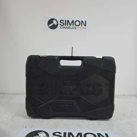 216-PIECE TOOLSET IN CARRY CASE