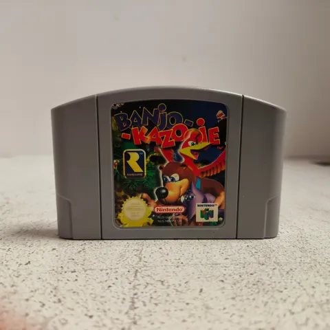 NINTENDO 64 BANJO-KAZOOIE GAME CARTRIDGE