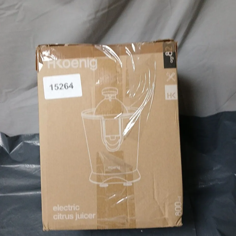 HKOENIG ELECTRIC CITRUS JUICER – BOXED