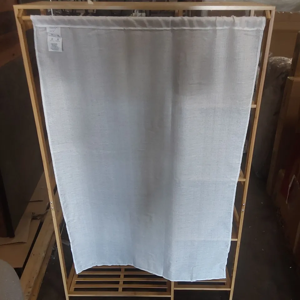 DESIGNER BAMBOO CLOTHES RACK WITH CURTAIN
