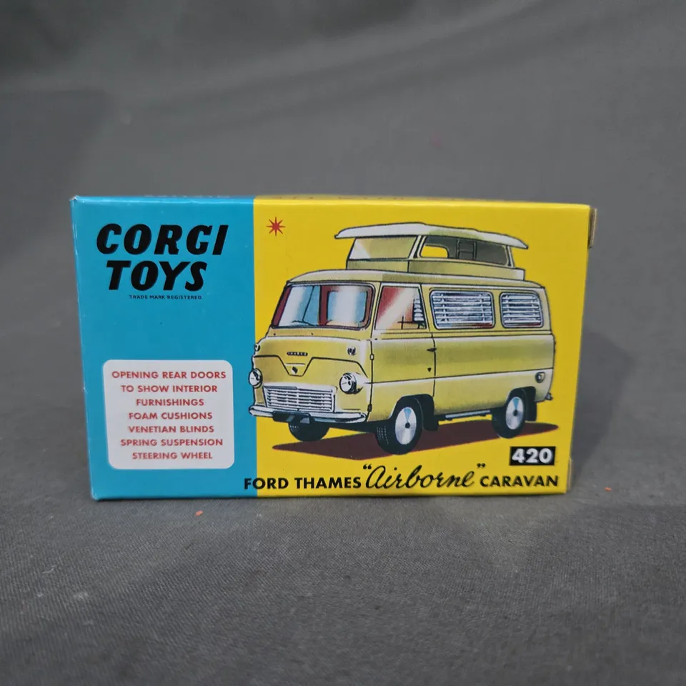 CORGI TOYS - FORD THAMES AIRBORNE CARAVAN - 420