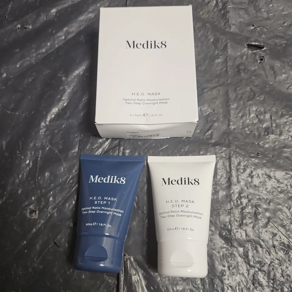 MEDIK8 H.E.O. MASK – TWO-STEP OVERNIGHT FACIAL MASK, 2 X 50ML