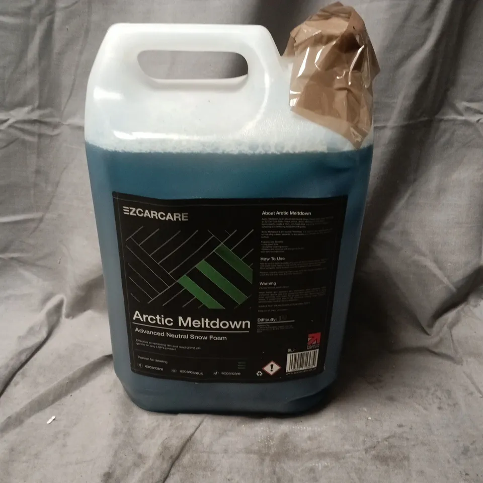 EZ CAR CARE ARCTIC MELTDOWN SNOW FOAM 5L – VEHICLE WASH (ADVANCED NEUTRAL) - COLLECTION ONLY