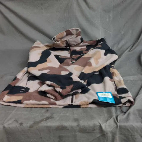 COLUMBIA STEENS MOUNTAIN CAMOUFLAGE FLEECE JACKET, MEN'S, UK M