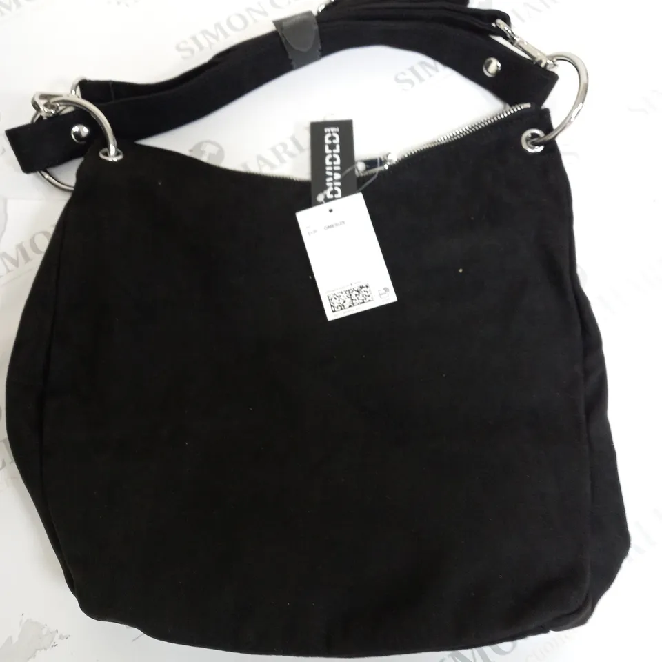 DIVIDED BLACK BAG