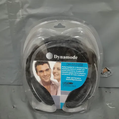 BOX OF APPROX 15 DYNAMODE HEADSETS