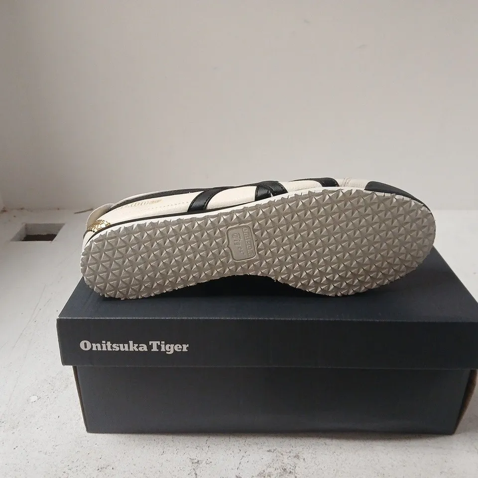 ONITSUKA TIGER MEXICO 66 CREAM BLACK UK 7 BOXED