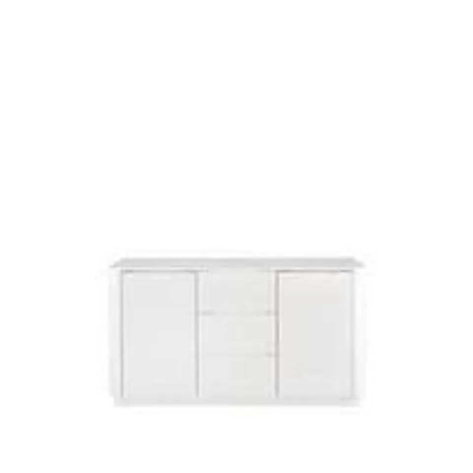 BOXED GRADE 1 GLEAM LARGE SIDEBOARD, WHITE (2 BOXES)
