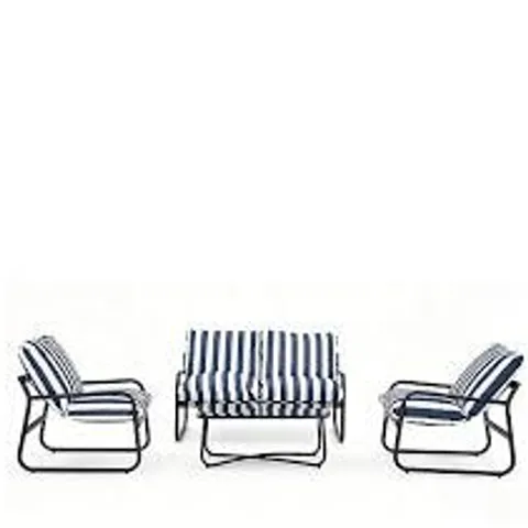 GARDEN STORIES 4 SEATER LOUNGE SET WITH COFFEE TABLE 