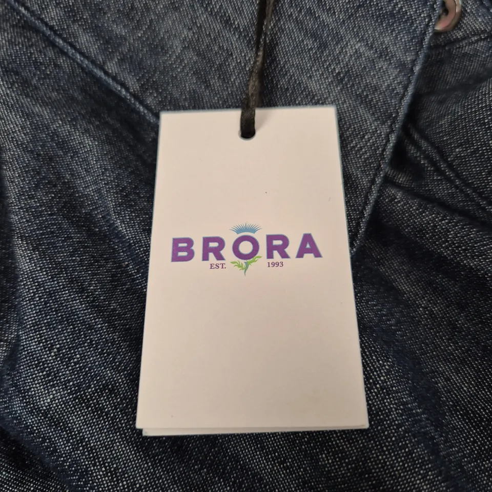 BRORA INDIGO DENIM DRESS – UK 10 (US 6) – DD2606