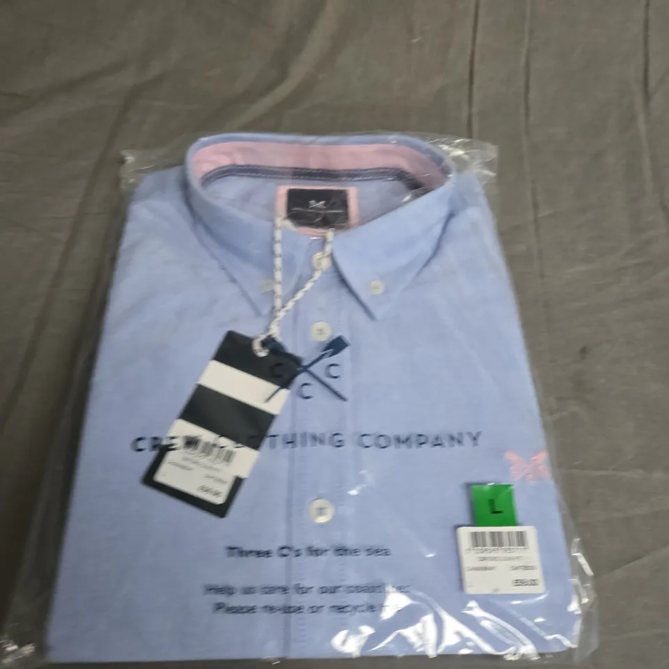 BAGGED CREW CLOTHING COMPANY OXFORD SLIM FIT SHIRT