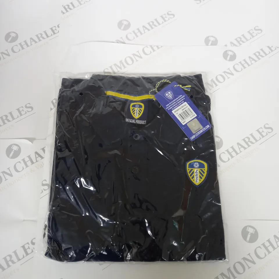 LEEDS UNITED ESSENTIALS POLO SHIRT SIZE 13 YEARS