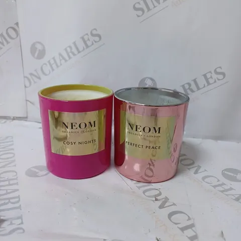 BOX OF 2 NEOM THE WINTER WELLBEING WONDERS CANDLE DUO