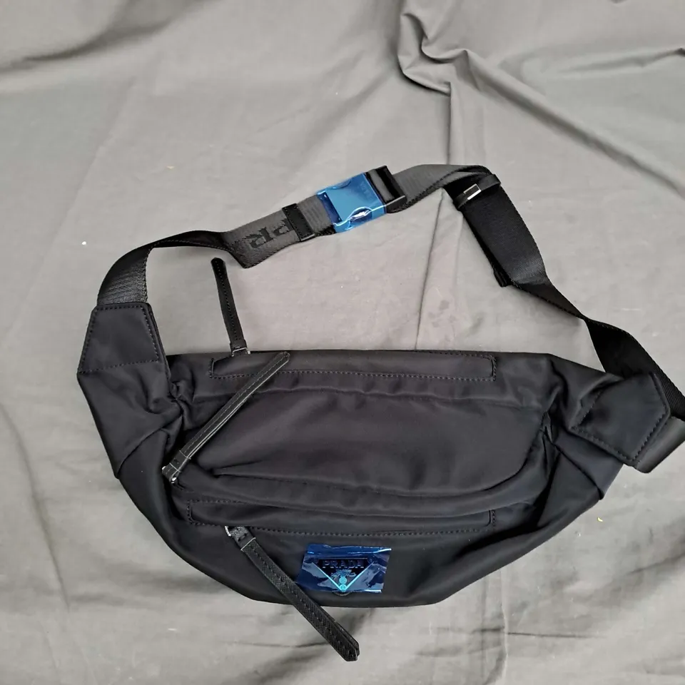 PRADA MILANO BUM BAG IN BLACK ONE SIZE