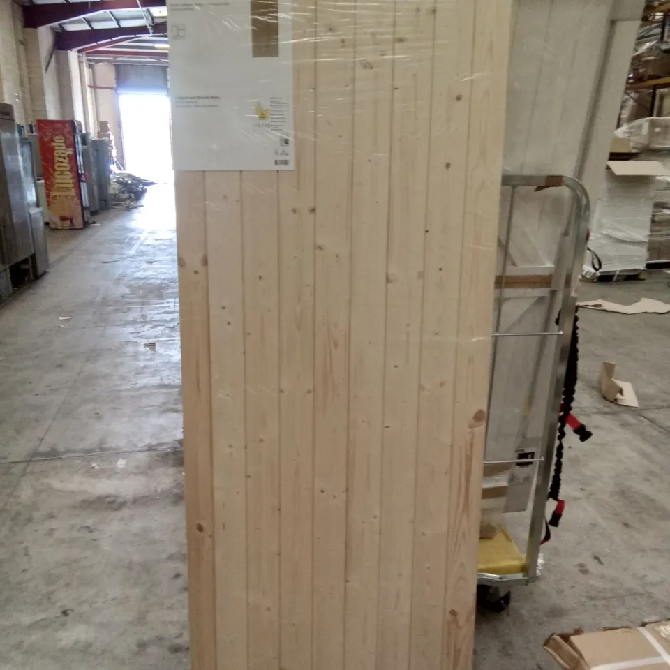 PACKAGED 1985 X 762MM NORDIC SOFTWOOD LEDGED AND BRACED DOOR 40MM 