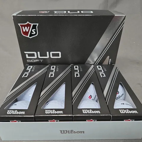 WILSON DUO SOFT SET OF 12 GOLF BALLS