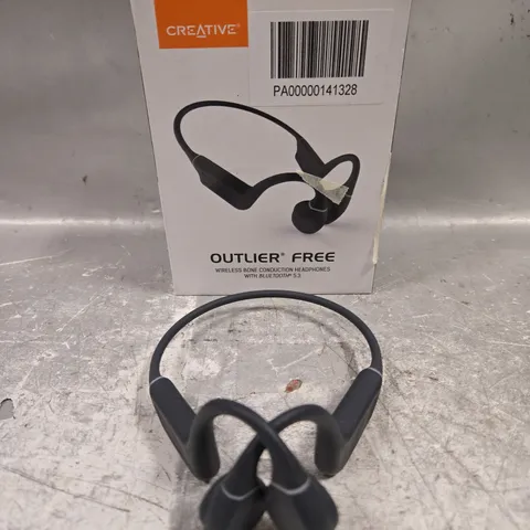 BOXED CREATIVE OUTLIER FREE BONE CONDUCTION HEADPHONES 