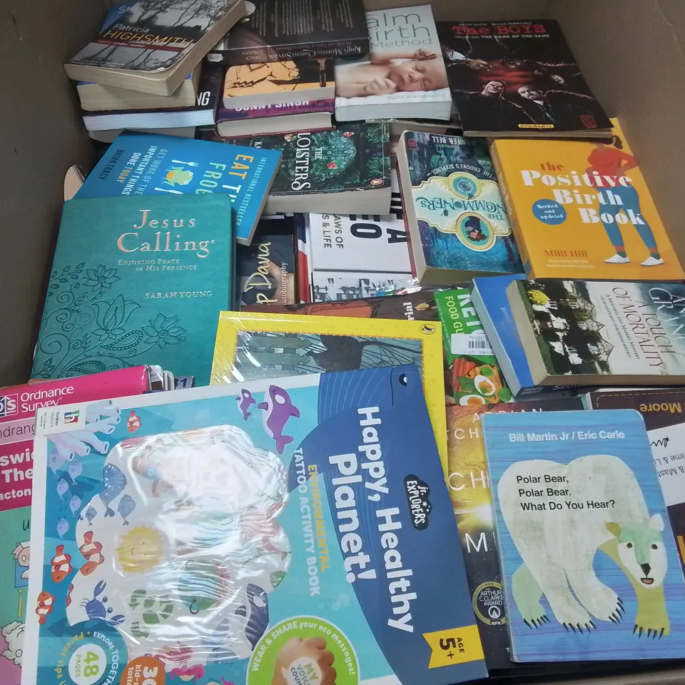 LARGE QUANTITY OF ASSORTED BOOKS TO INCLUDE GERIATRIC MEDICINE, THE TALES OF BEETLE THE BARD AND VARIOUS CHILDREN'S BOOKS