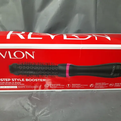 BOXED REVLON SALON ONE STEP STYLE BRUSH DRYER