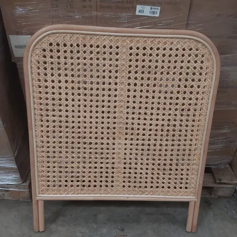 DESIGNER SAHARA RATTAN HEADBOARD - SINGLE