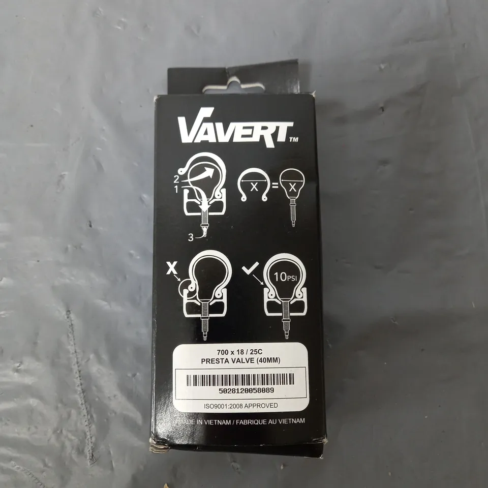VAVERT HIGH PERFORMANCE 100% BUTYL INNER TUBE 