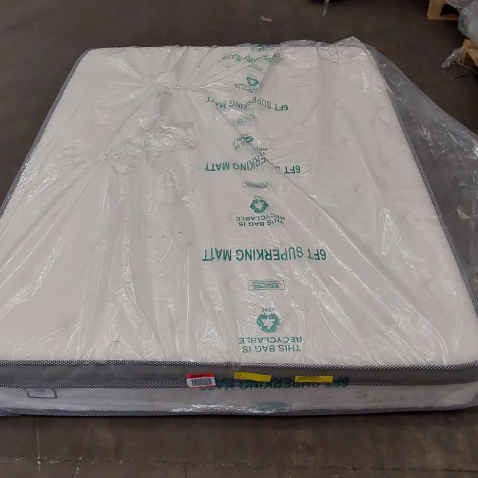 QUALITY BAGGED MURCIA PILLOW TOP POCKET SPRUNG KING SIZE 5' MATTRESS