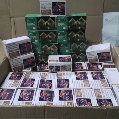 BOX CONTAINING LARGE AMOUNT OF FAIRY/CELEBRATION LIGHTS