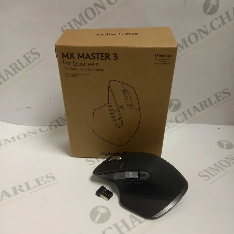 BOXED LOGITECH MX MASTER 3 ADVANCED WIRELESS MOUSE 