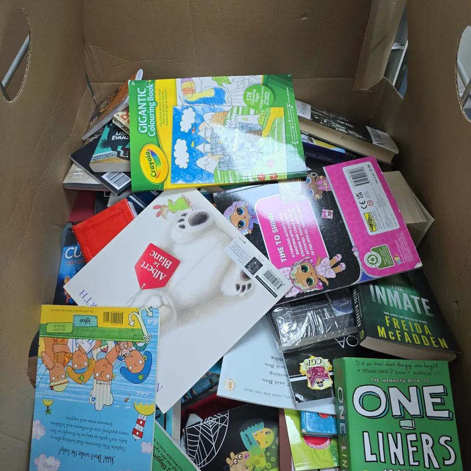 LARGE QUANTITY OF ASSORTED FICTION & NON-FICTION BOOKS - COLLECTION ONLY