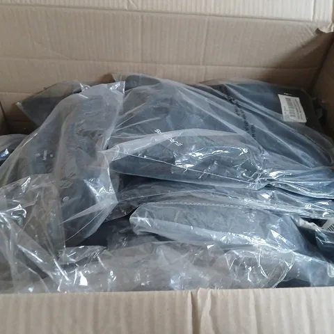 LARGE BOX OF WOMENS CLOTHING ITEMS IN VARIOUS STYLES , COLORS AND SIZES